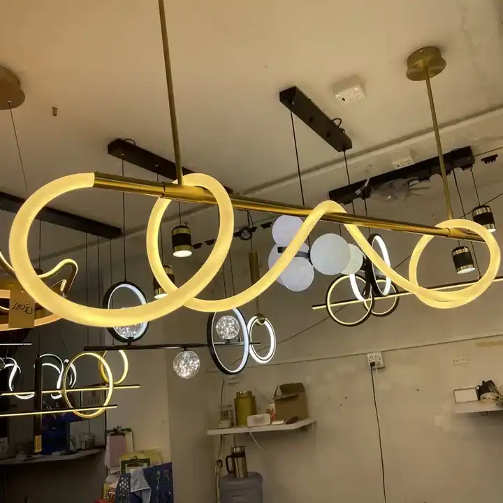Modern Long Hose Led Chandelier